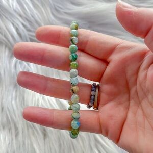 Chyrsocolla bracelet